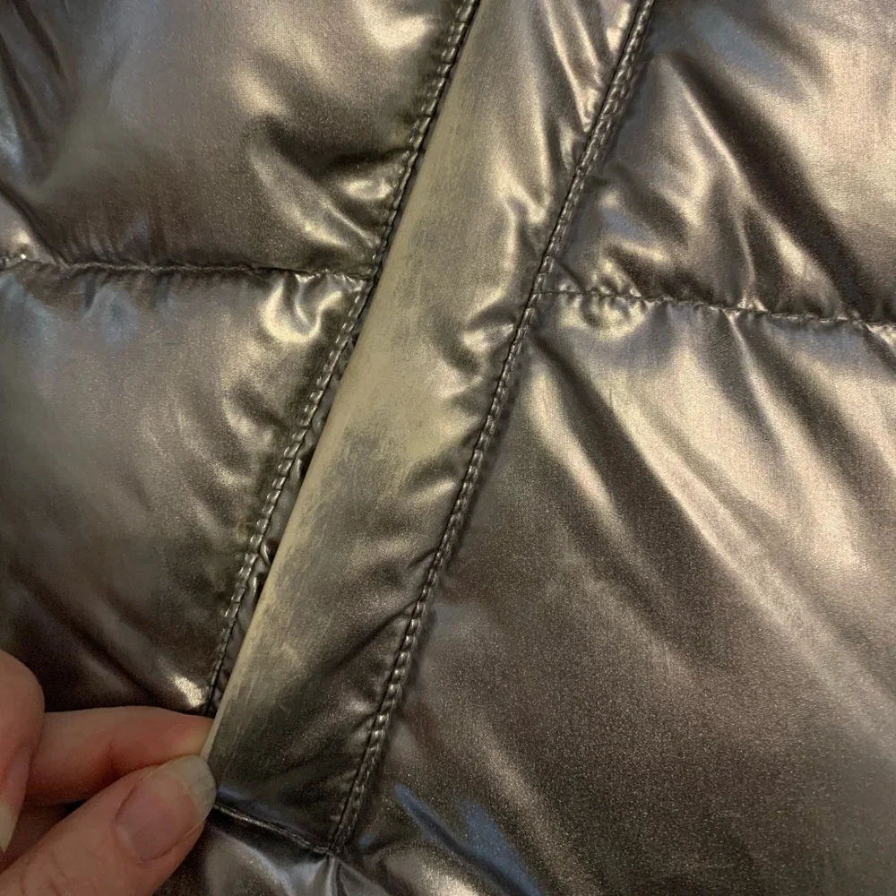 Silver UGG Izzie Puffer Jacket - Picture 3 of 15